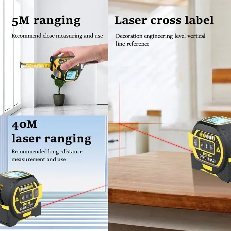 InfraTape⢠| 3-in-1 Precisie lasermaatband