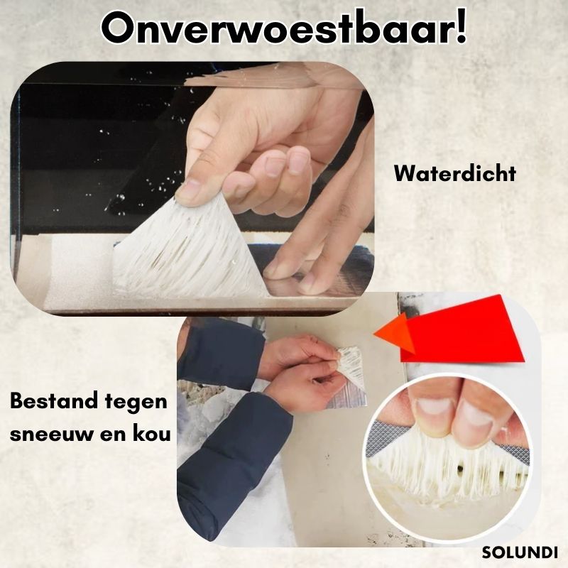 UltraSeal⢠- Ultra Waterdichte Aluminium Rubberen Riem