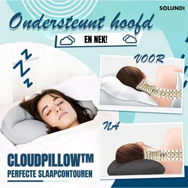 50% OFF VANDAAG | CloudPillow™ | Nooit meer een slechte nachtrust!