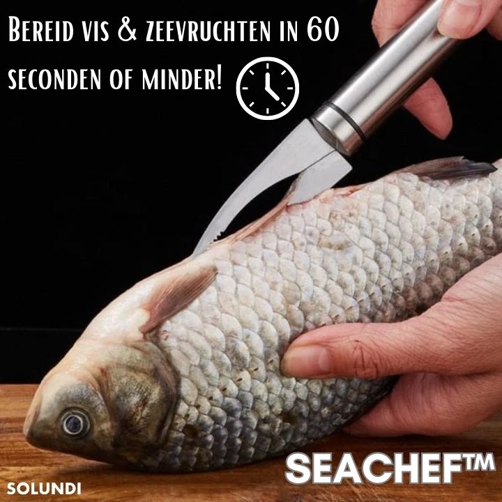 SeaChef⢠| Bereid zeevruchten in 60 seconden of minder!