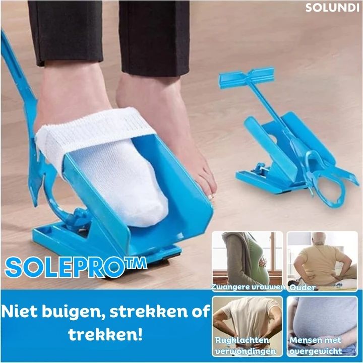 TIJDELIJK 50% KORTING | SolePro⢠- Moeiteloos sokken & schoenen aantrekken!
