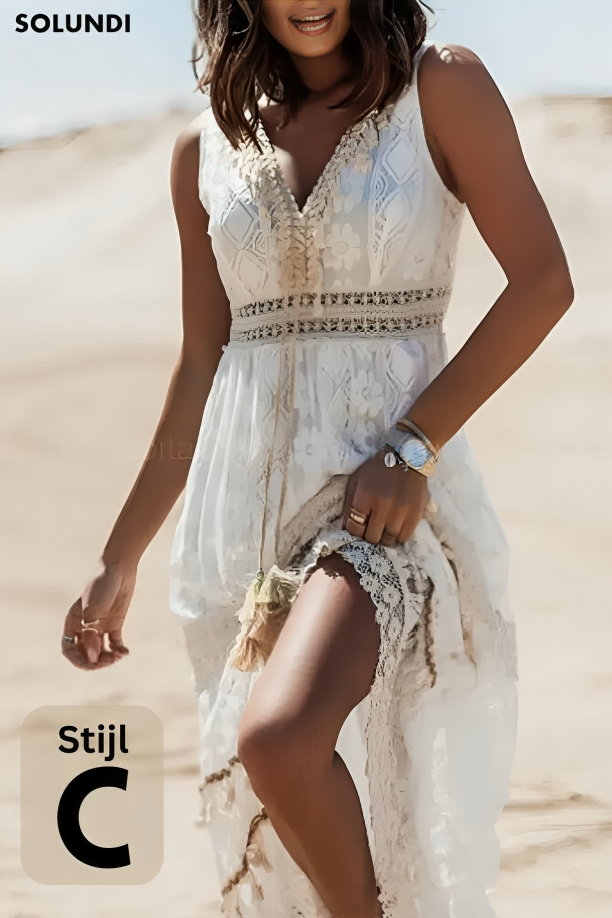 TIJDELIJK 50% KORTING | Laura™ | Je favoriete jurk voor warme, luchtige dagen!