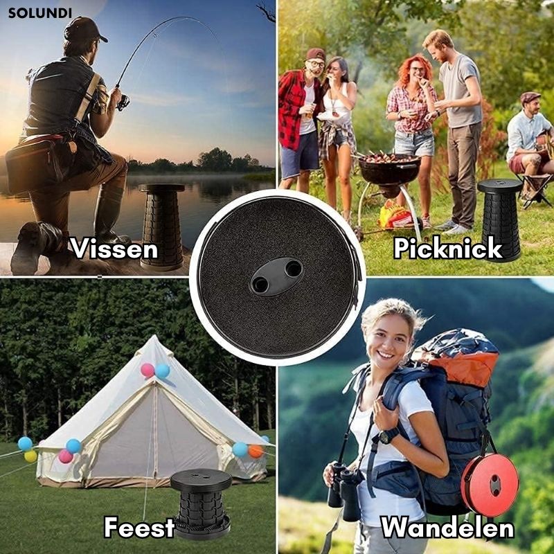 TIJDELIJK 50% KORTING | WanderSeat™ | De compacte opvouwbare kruk