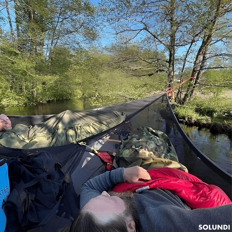 TIJDELIJK 50% KORTING | CozyCrew™ | Hangmat voor meerdere personen
