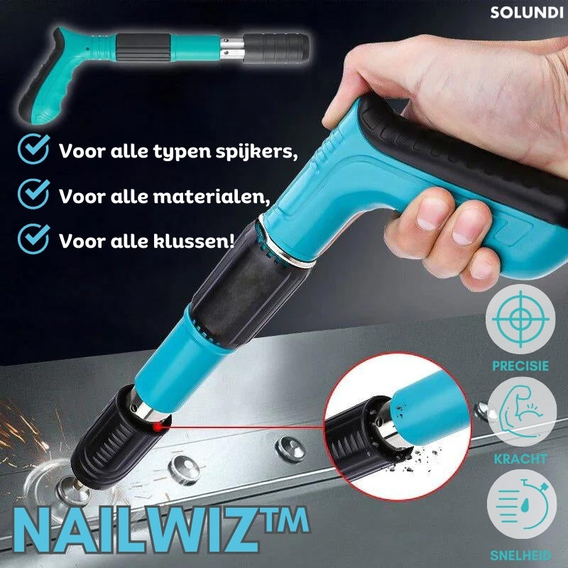 TIJDELIJK 50% KORTING | NailWiz™ - Sneller spijkers slaan!