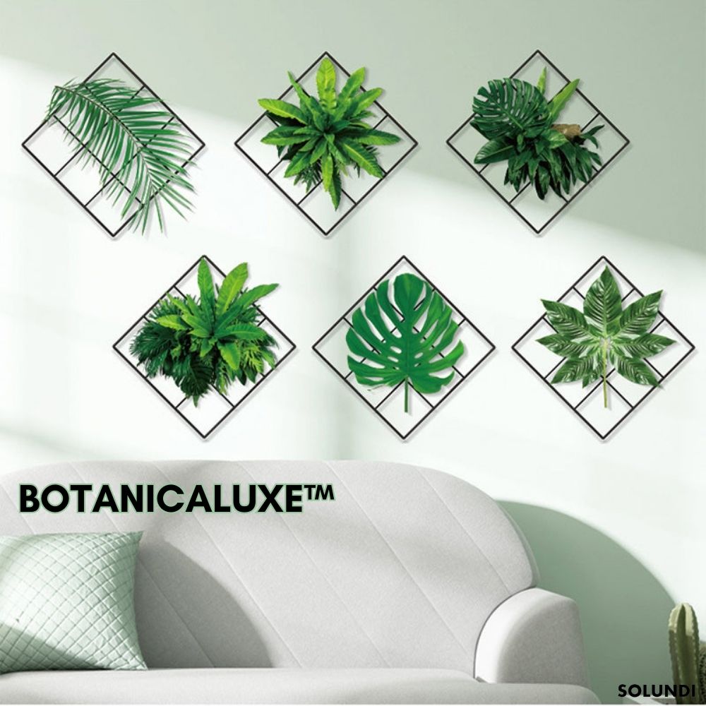 50% OFF VANDAAG | BotanicaLuxe™ - 3D Groene Planten Muursticker
