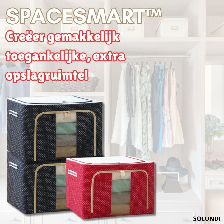 SpaceSmart™ Praktische, extra opslagruimte!