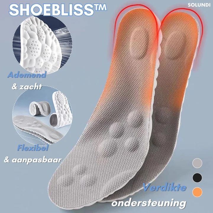 TIJDELIJK 1 PAAR + 1 PAAR GRATIS | ShoeBliss™️ - De hele dag voetcomfort!