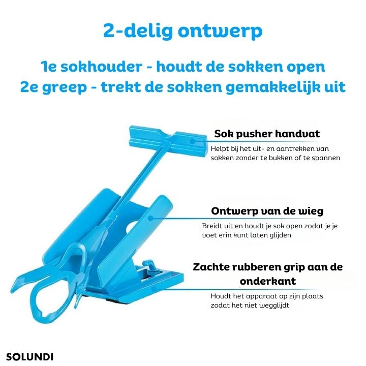 TIJDELIJK 50% KORTING | SolePro⢠- Moeiteloos sokken & schoenen aantrekken!