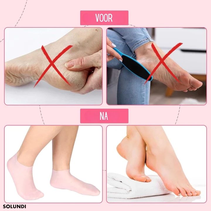 TIJDELIJK 1+1 GRATIS | HeelHaven⢠| Verkwikkende siliconen sok