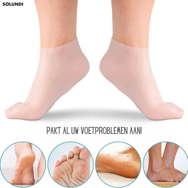 TIJDELIJK 1+1 GRATIS | HeelHaven⢠| Verkwikkende siliconen sok