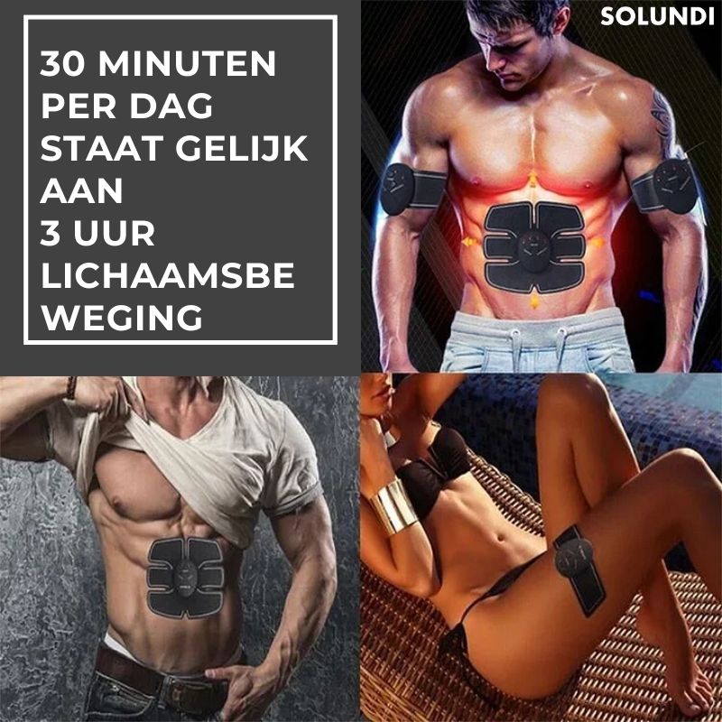 50% OFF VANDAAG | AbSculptor⢠- EMS-spierpastilles