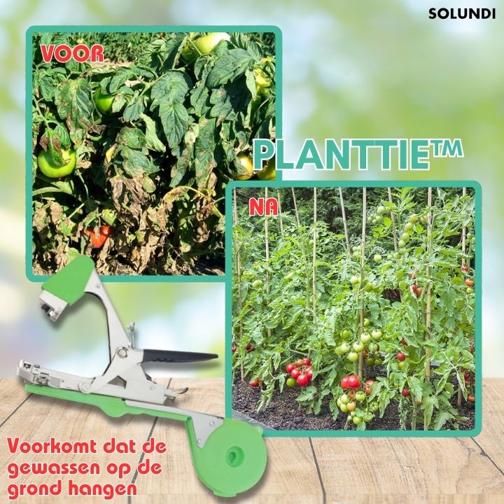 TIJDELIJK 50% KORTING | PlantTie⢠| Zet je planten stevig vast in een paar seconden!