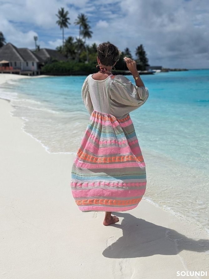 TIJDELIJK 50% KORTING | Odessa⢠| Kleurrijke zomerjurk