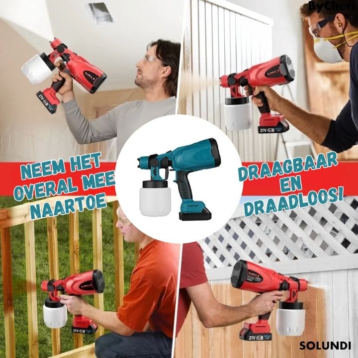 TIJDELIJK 50% KORTING | PowerPaint⢠| Maak schilderklussen sneller en gemakkelijker af!