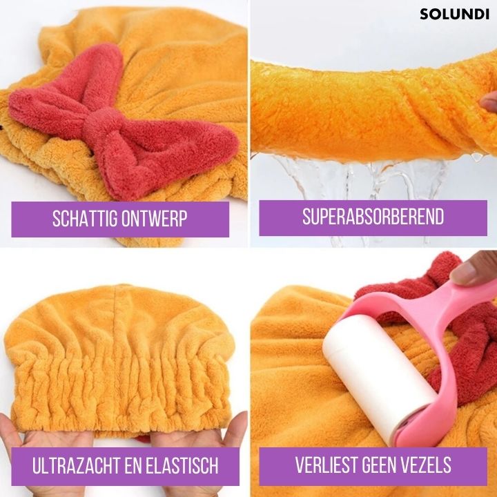 SoakSwift™ | Droog je haar snel in slechts een paar minuten!
