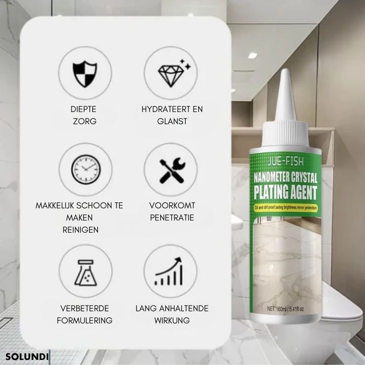 1 + 1 GRATIS VANDAAG | SurfaceShine™️ | Geen doffe en versleten stenen oppervlakken meer!