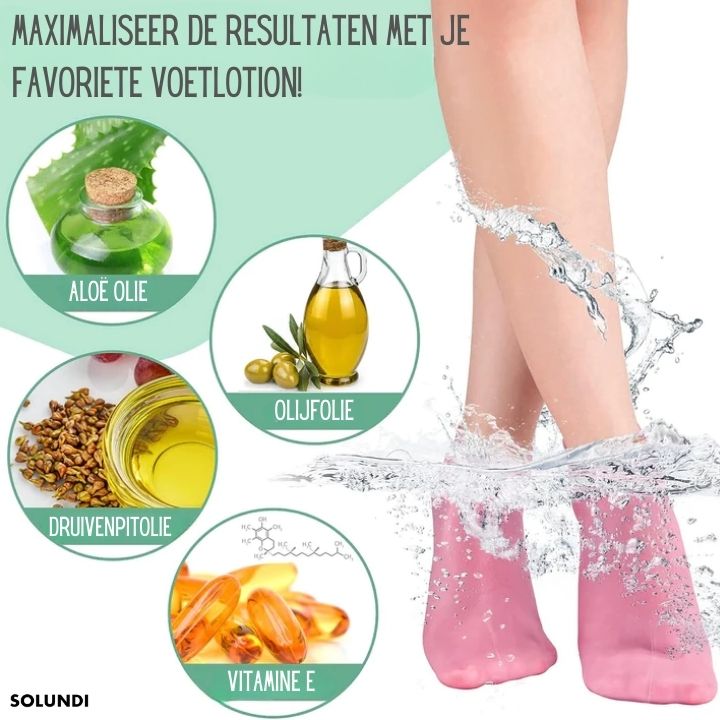 TIJDELIJK 1+1 GRATIS | HeelHaven⢠| Verkwikkende siliconen sok