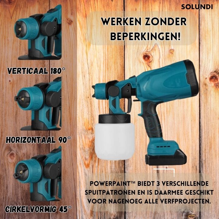 TIJDELIJK 50% KORTING | PowerPaint⢠| Maak schilderklussen sneller en gemakkelijker af!