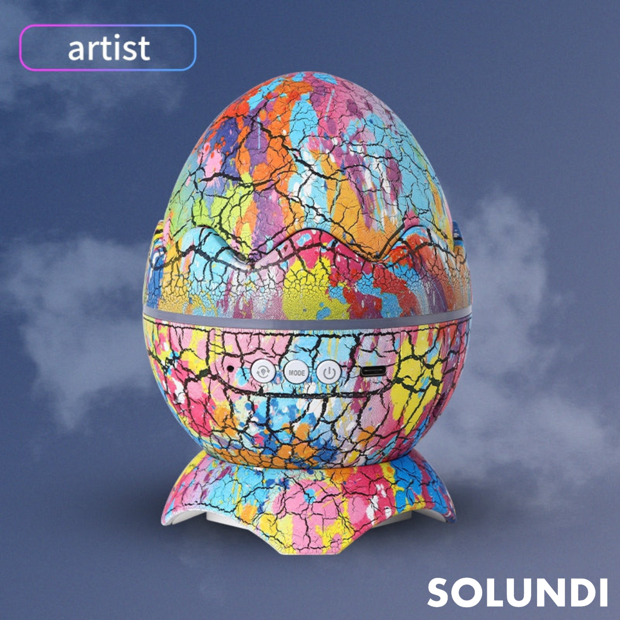 TIJDELIJK 50% KORTING | AstroEgg⢠Projector | Ervaar moeiteloos slapen met een rustgevende sterrenhemel