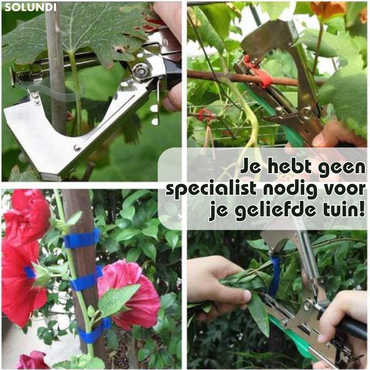 PlantTie⢠| Bind planten minstens 3 keer sneller!