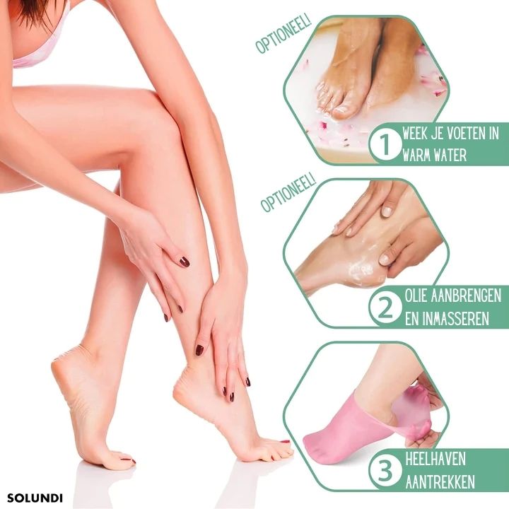 TIJDELIJK 1+1 GRATIS | HeelHaven⢠| Verkwikkende siliconen sok