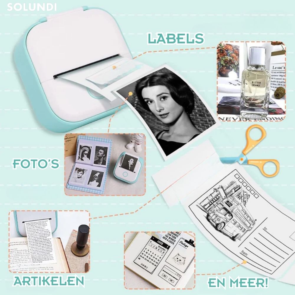 TIJDELIJK 50% KORTING | Stickify™ - Print direct vanaf je mobiele telefoon!