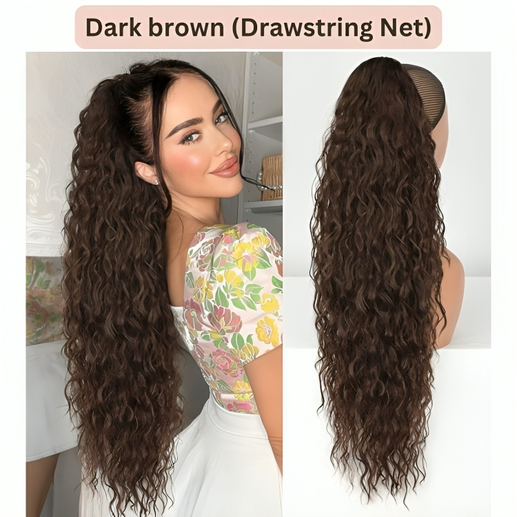 ClipCurls⢠| Krullende haarverlenging met paardenstaart