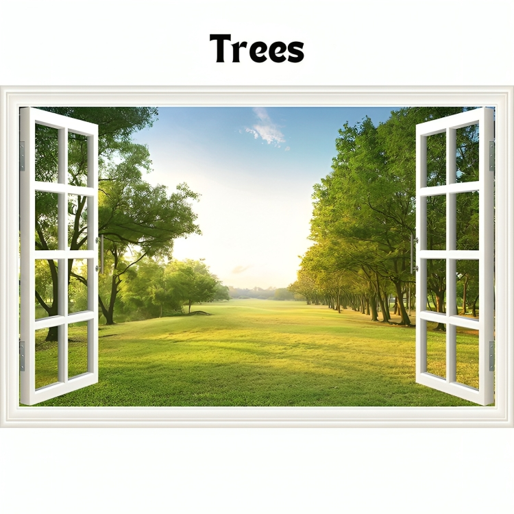 NatureScape⢠| Waterdichte landschap muurstickers