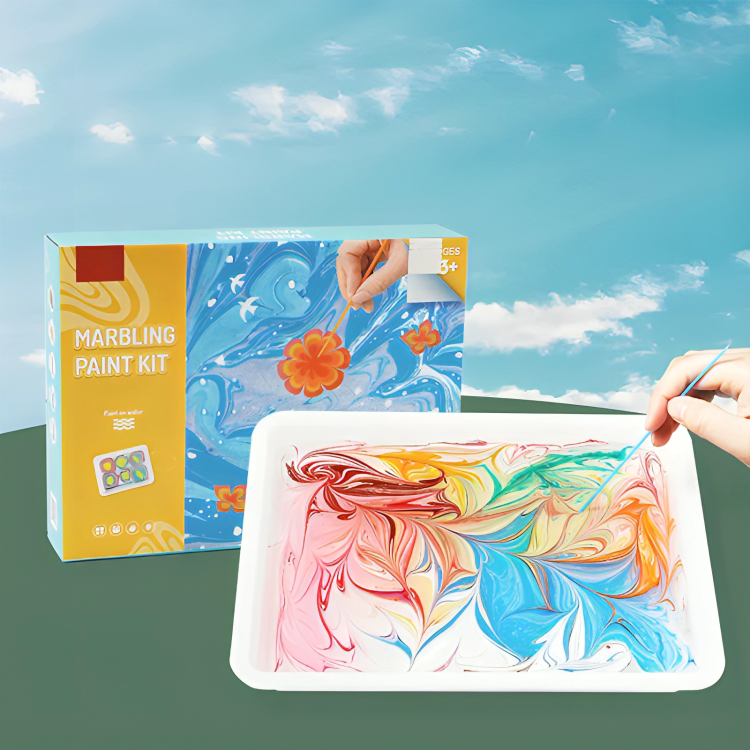 50% OFF VANDAAG | SwirlArt⢠| Watermarmeren schilderij set