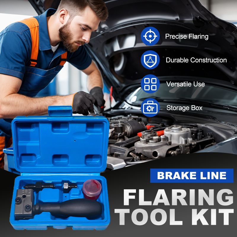 BrakeSeal™ | Universele auto remleiding flaring gereedschapsset