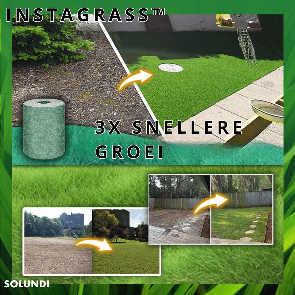 InstaGrass™ I Snelgroeiende graszaadmat
