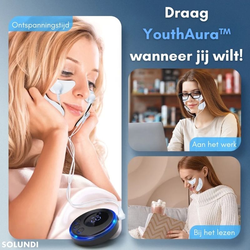 TIJDELIJK 50% KORTING | YouthfulAura⢠- Comfortabele & verstevigende gezichtsmassage