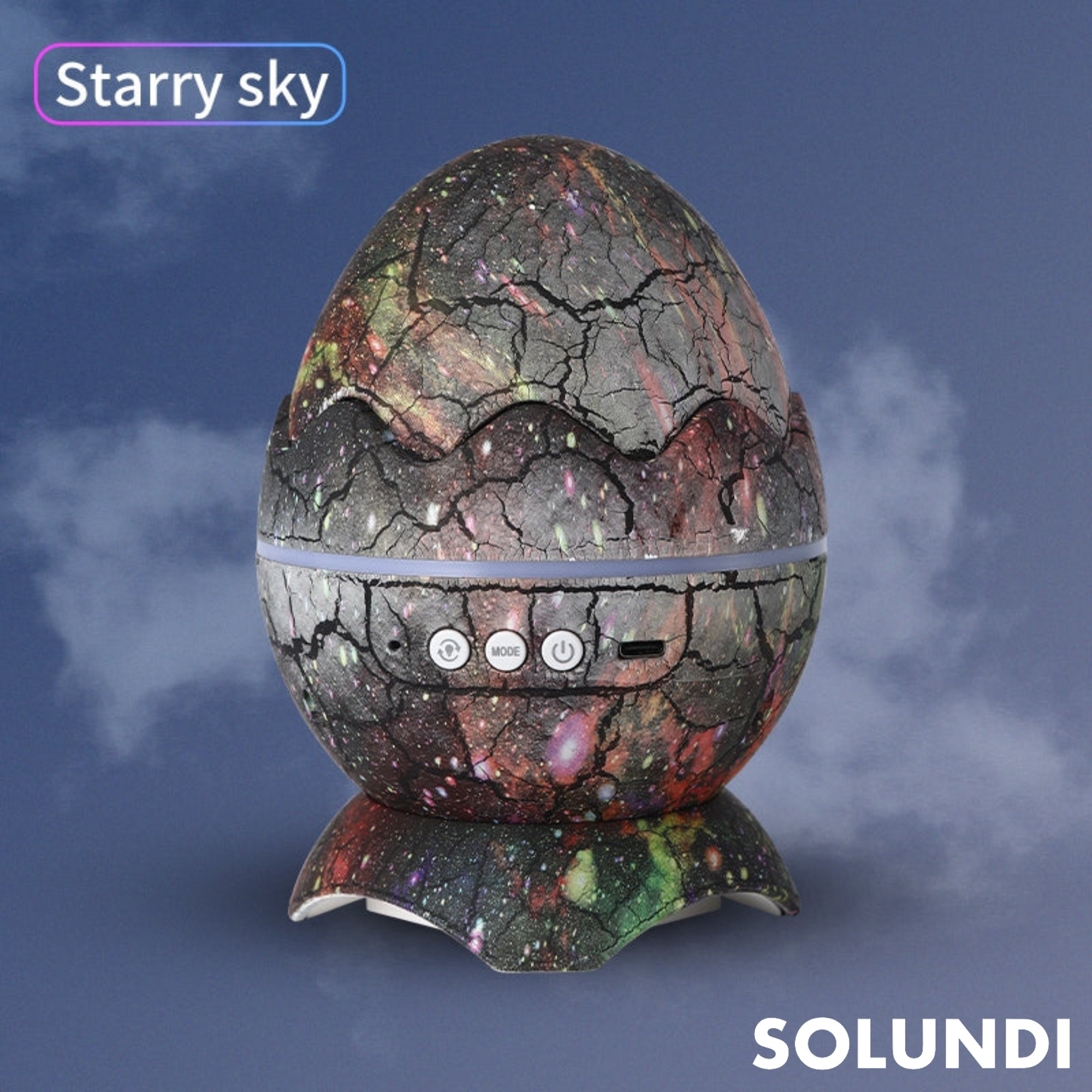 TIJDELIJK 50% KORTING | AstroEgg⢠Projector | Ervaar moeiteloos slapen met een rustgevende sterrenhemel