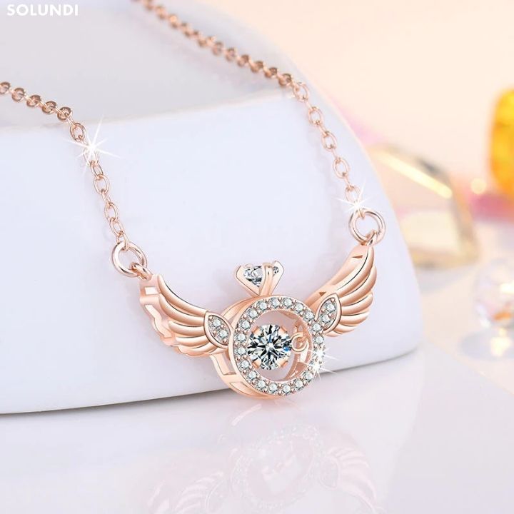 AngelicBond⢠| 2-in-1 magnetische hart & engelenvleugels ketting