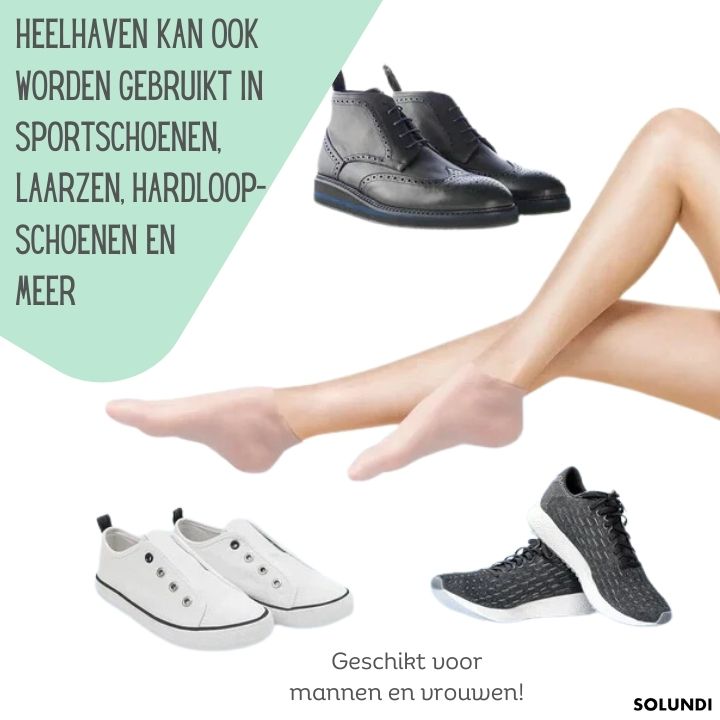 TIJDELIJK 1+1 GRATIS | HeelHaven⢠| Verkwikkende siliconen sok
