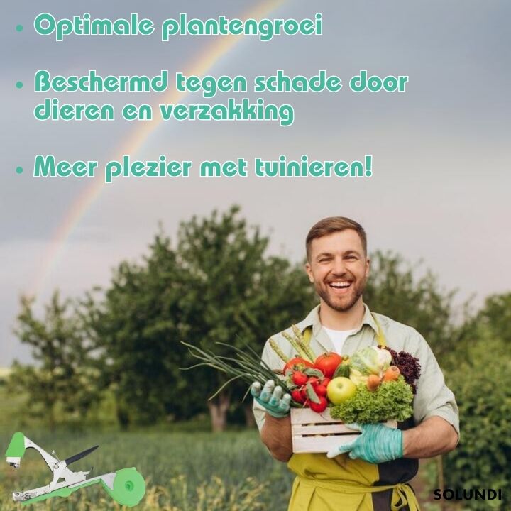 PlantTie⢠| Bind planten minstens 3 keer sneller!