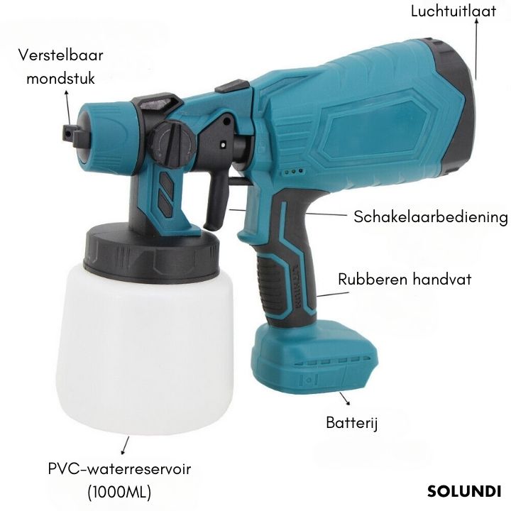 TIJDELIJK 50% KORTING | PowerPaint⢠| Maak schilderklussen sneller en gemakkelijker af!