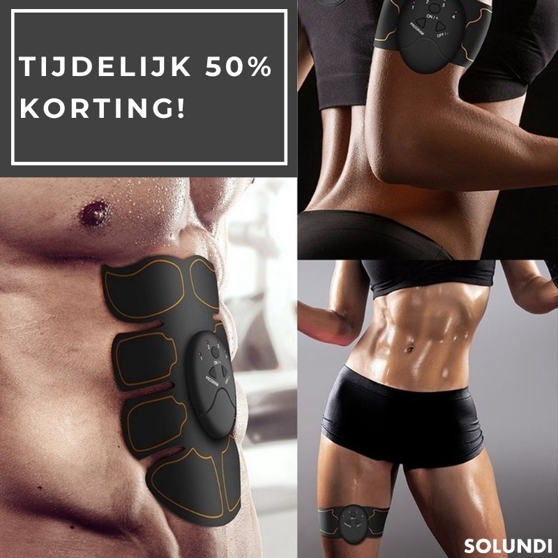 50% OFF VANDAAG | AbSculptor⢠- EMS-spierpastilles