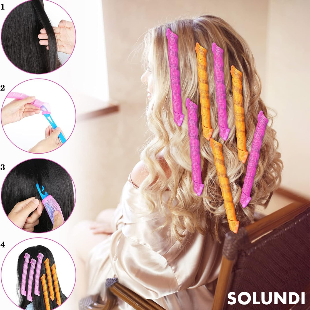 50% KORTING VANDAAG | CurlWand⢠| Snel, lang-houdende krullen zonder hitte!