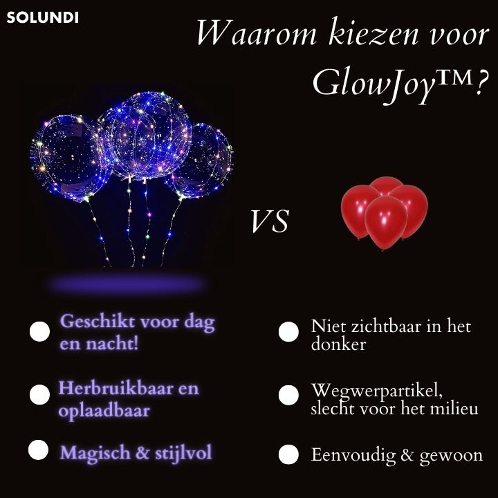 5 + 5 GRATIS VANDAAG | GlowJoy™ - Geen gewone feestjes meer!