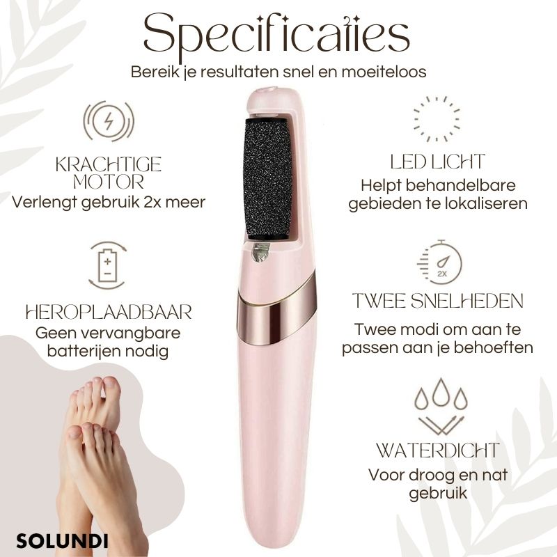 CallusMaster⢠- Elektrische eelttovenaar | 50% tijdelijke korting