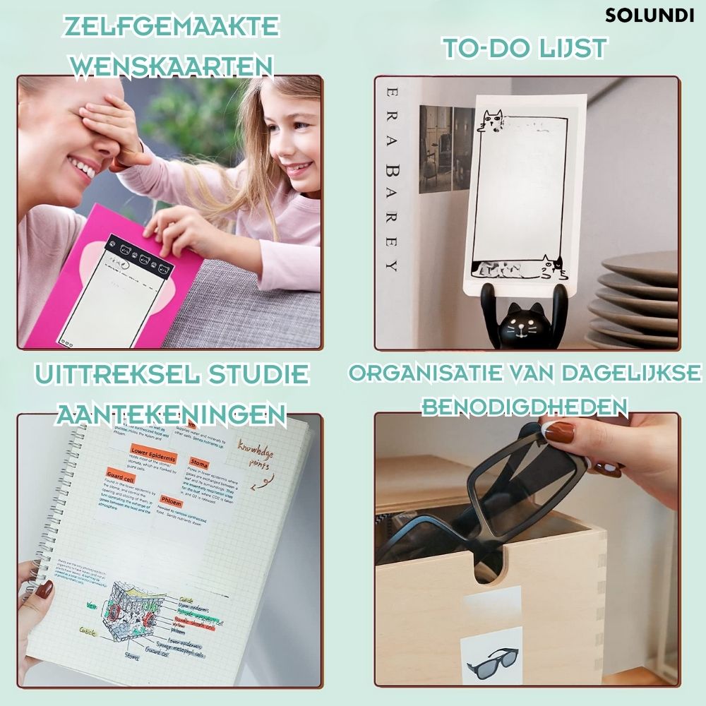 TIJDELIJK 50% KORTING | Stickify™ - Print direct vanaf je mobiele telefoon!