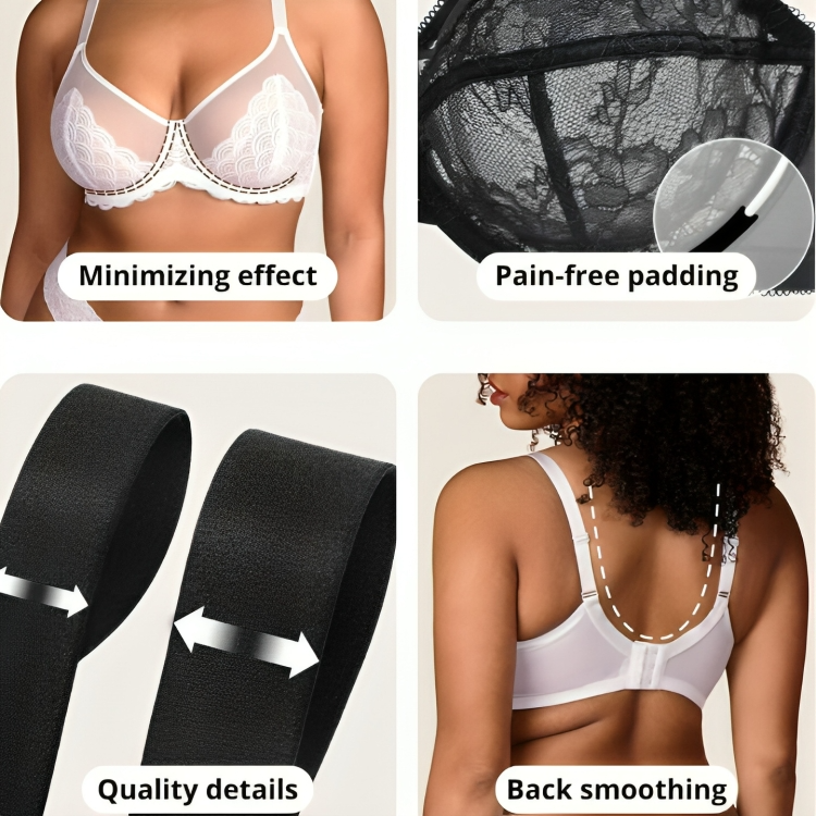 SlimFit™ | Een beha die je borsten zachtjes minimaliseert!