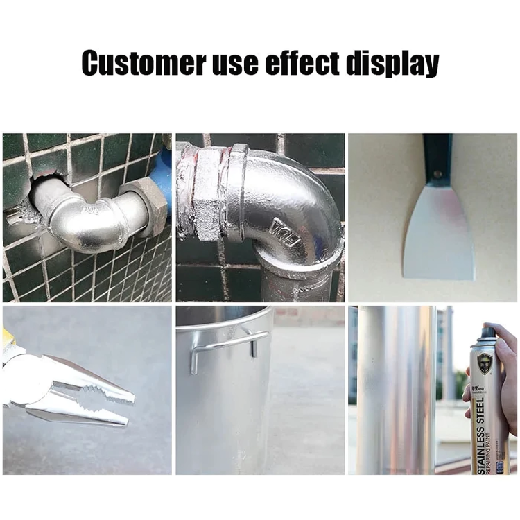 GleamSteel⢠| Roestvrij staal chroom spuitverf