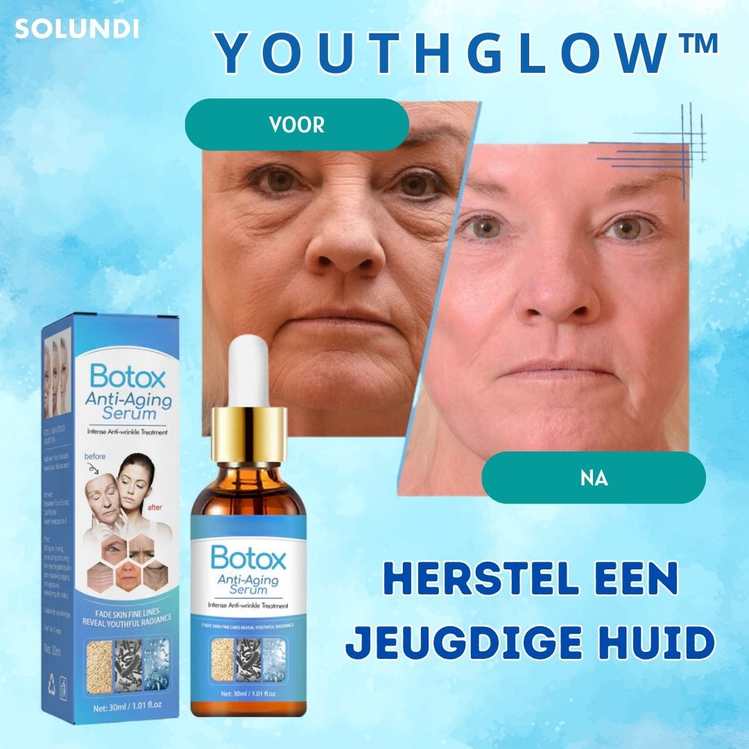 1 + 1 GRATIS VANDAAG | YouthGlow™ - Botox Anti-aging Serum