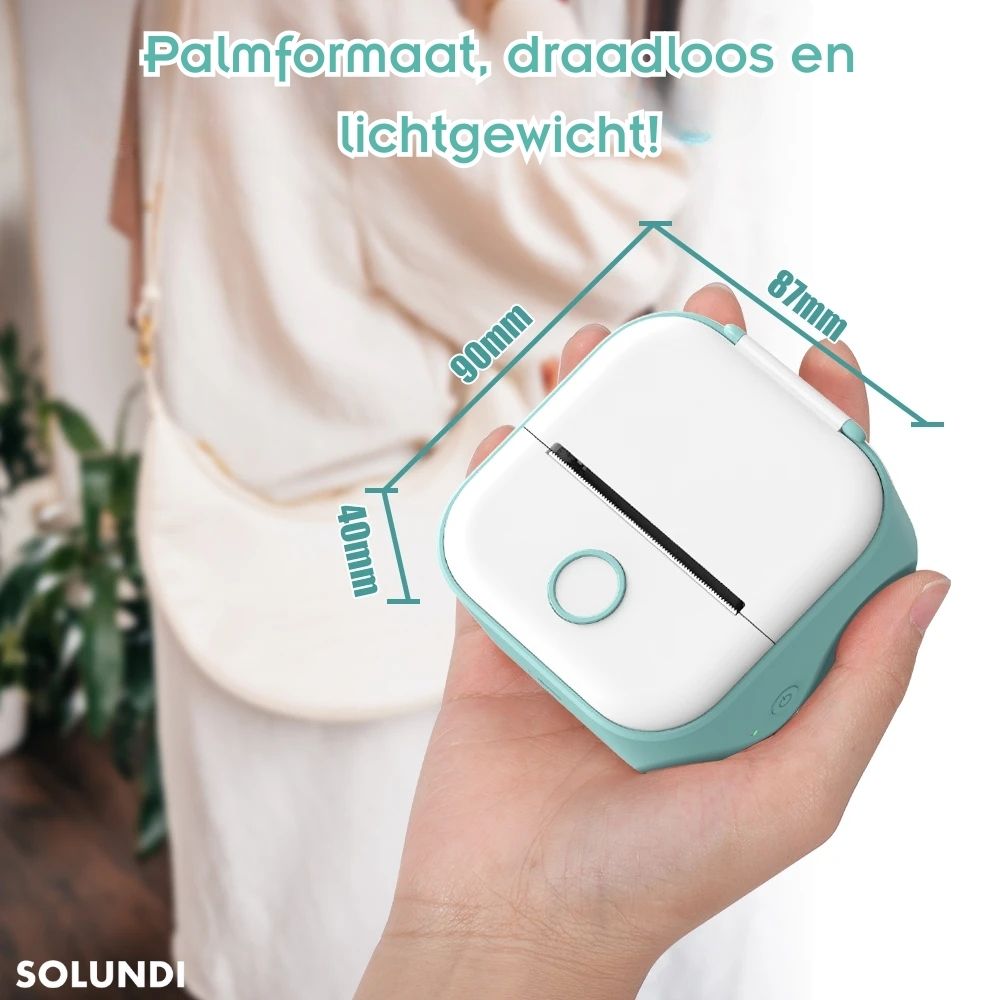 TIJDELIJK 50% KORTING | Stickify™ - Print direct vanaf je mobiele telefoon!