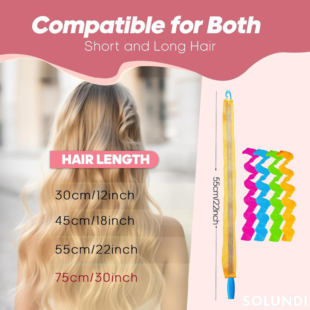 50% KORTING VANDAAG | CurlWand⢠| Snel, lang-houdende krullen zonder hitte!