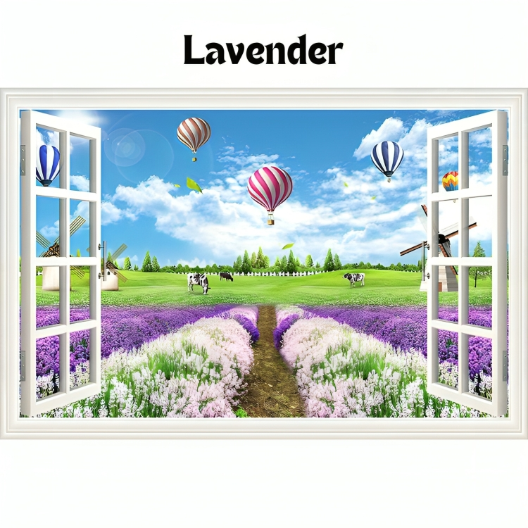 NatureScape⢠| Waterdichte landschap muurstickers
