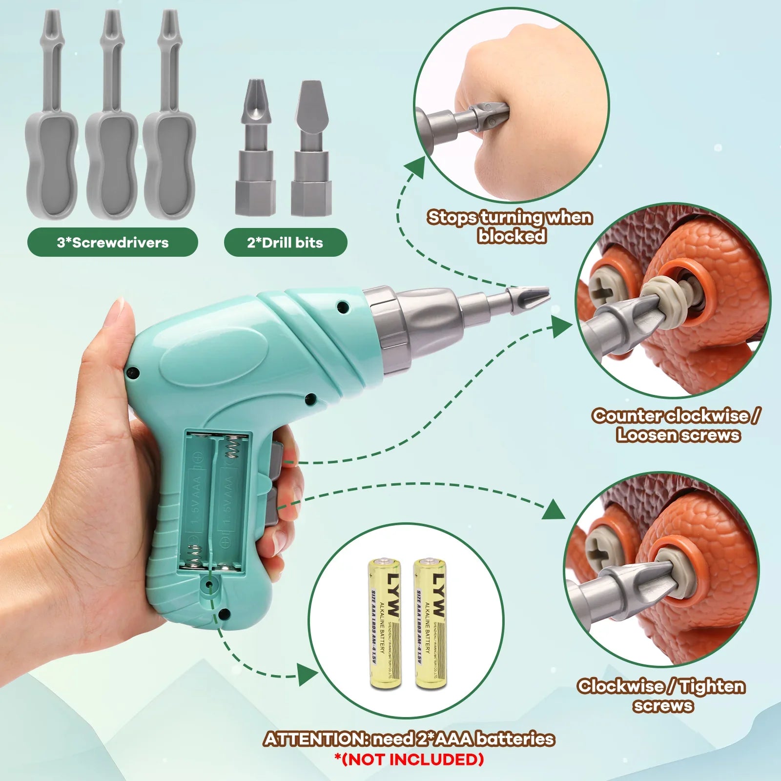 Drillasaur⢠| Doe-het-zelf dinosaurus bouwstenen
